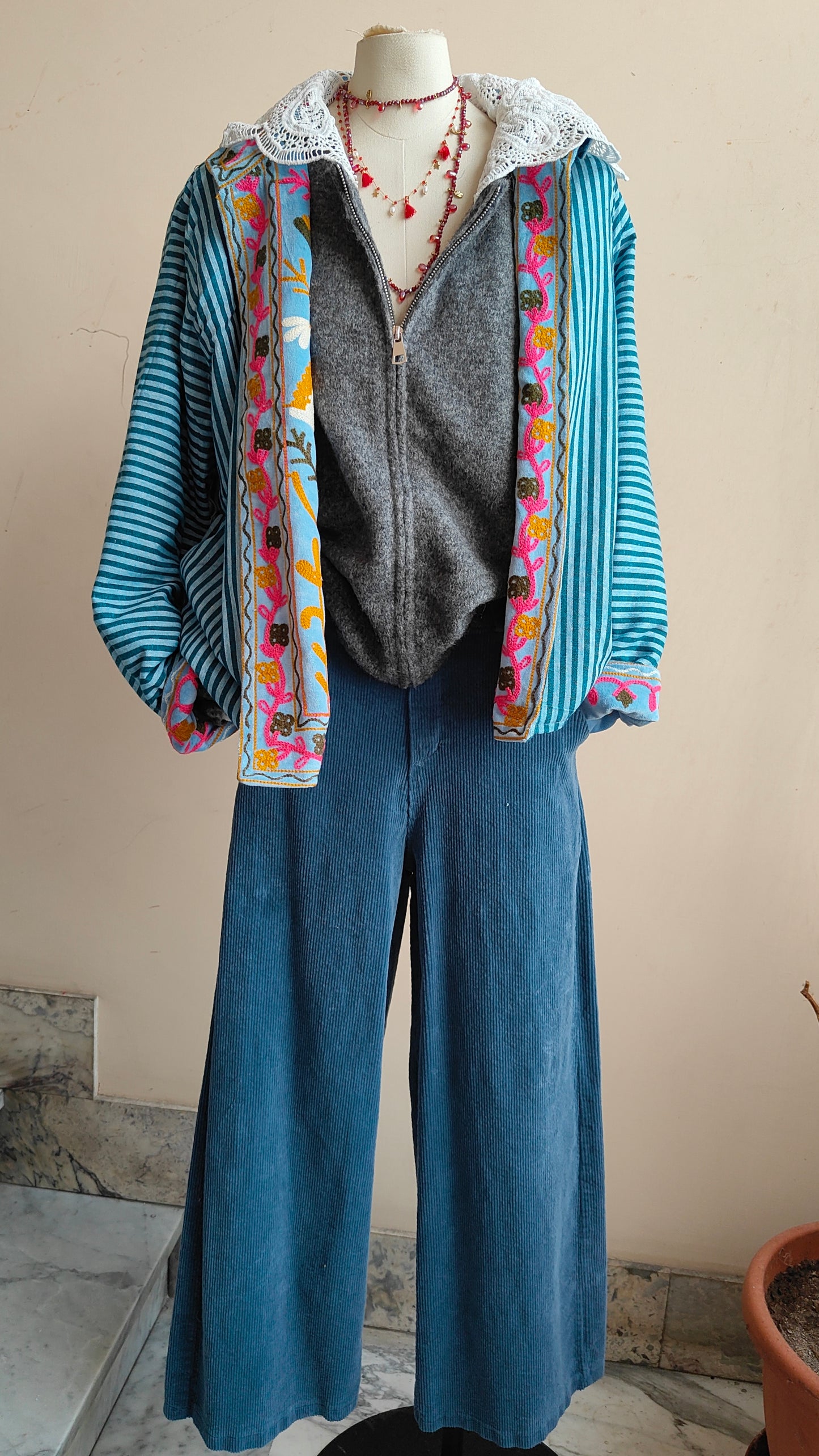 Giacca Boho Reversibile