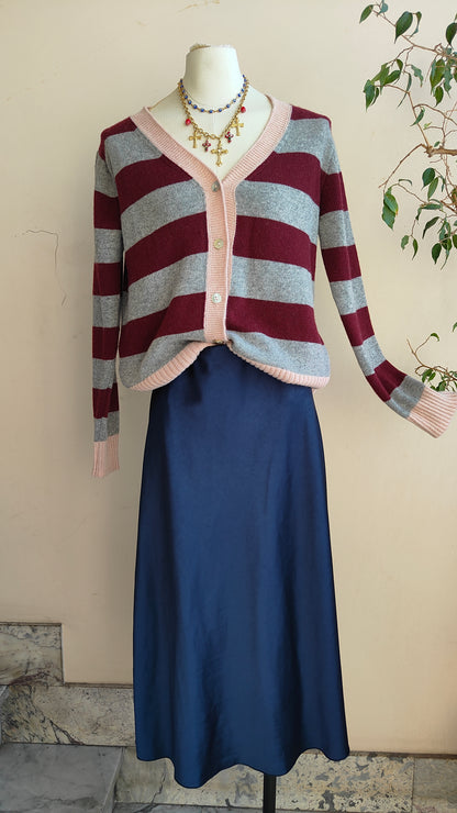 Cardigan Riviera a righe