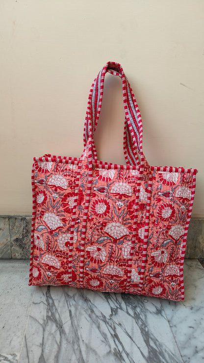 Borsa Trapuntata in Cotone – Maxi