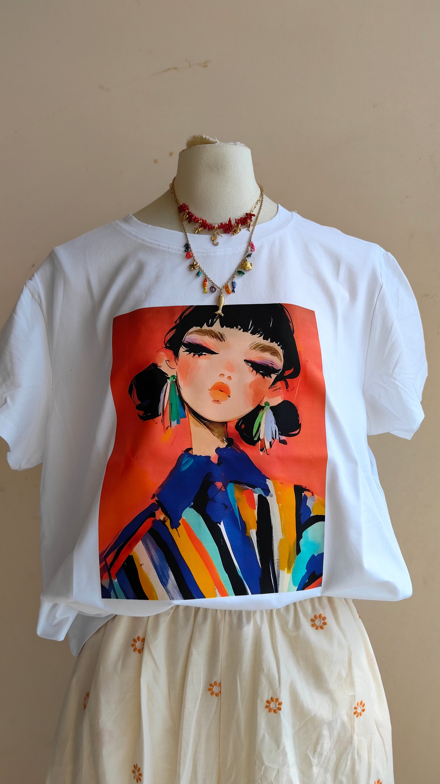 T-shirt Ritratto