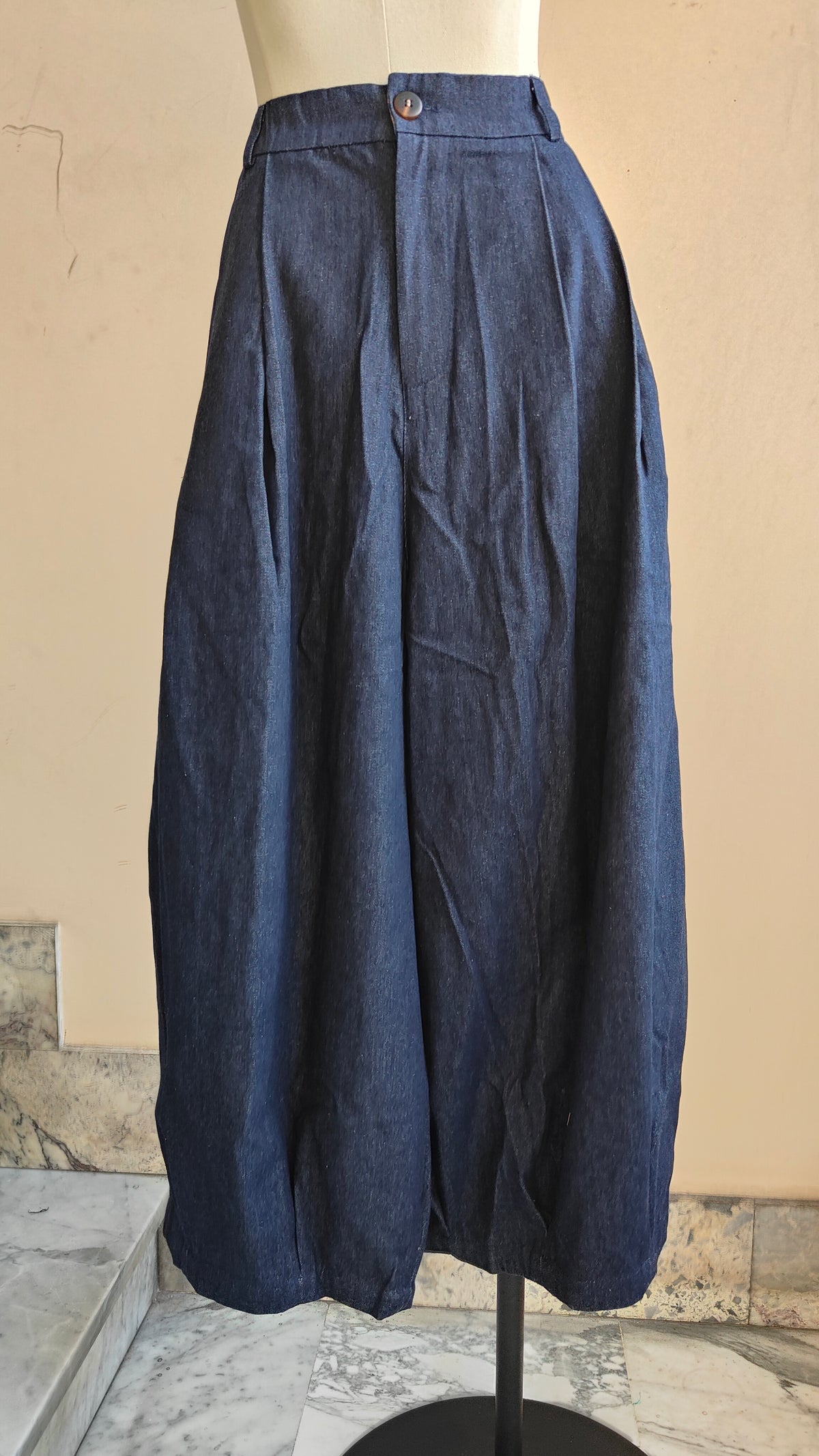 PANTALONI BALLOON DENIM