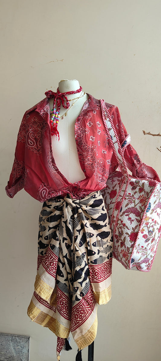Camicia Bandana Chic