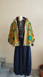 Giacca Boho con Tasche Laterali