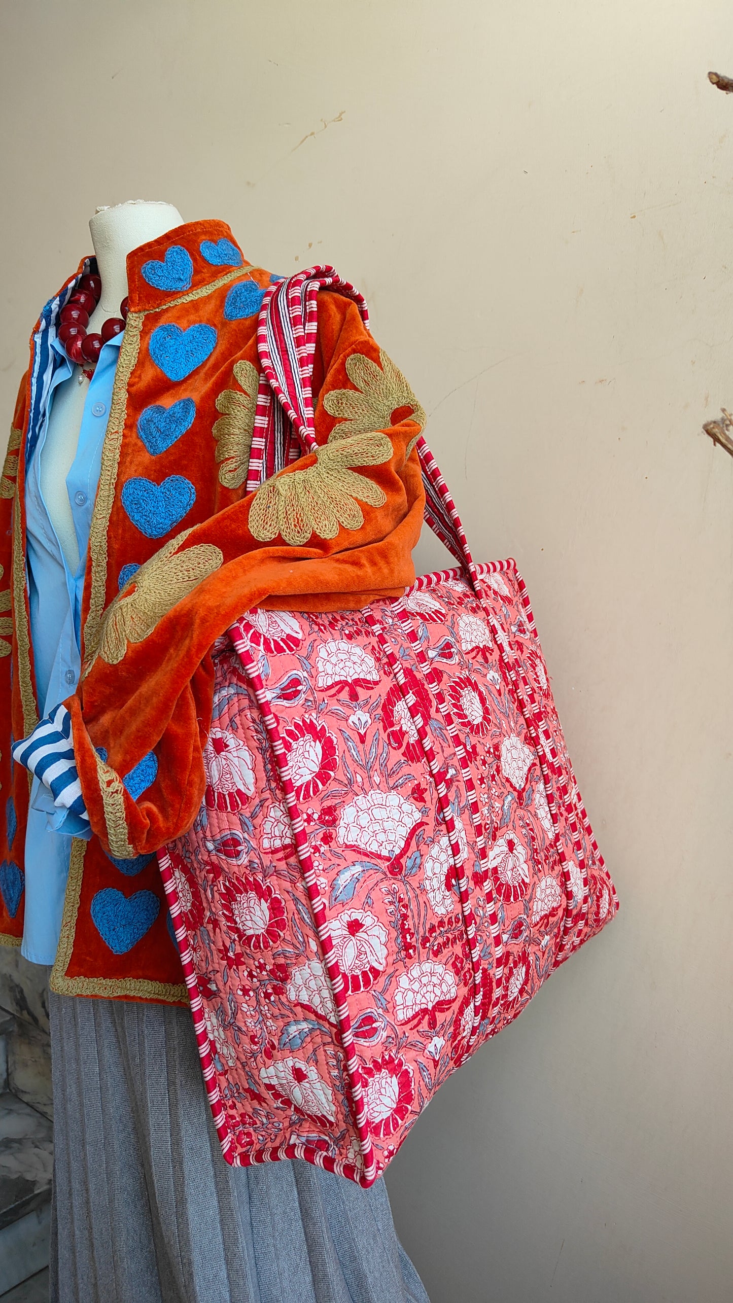 Borsa Trapuntata in Cotone – Maxi