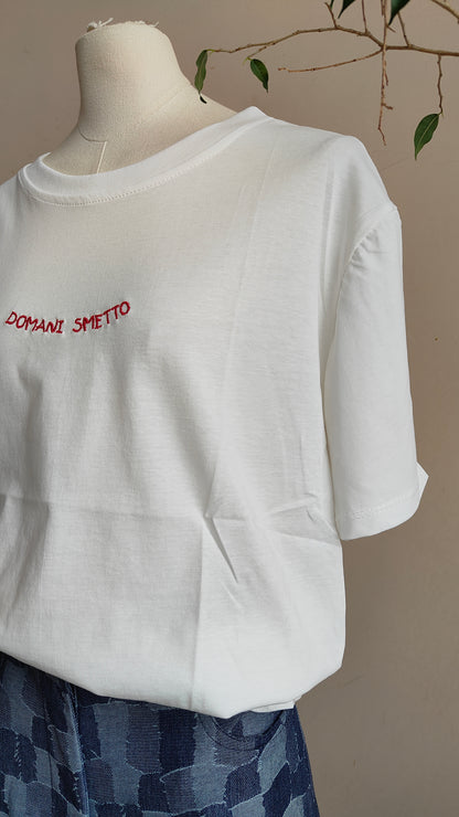 T-shirt domani smetto