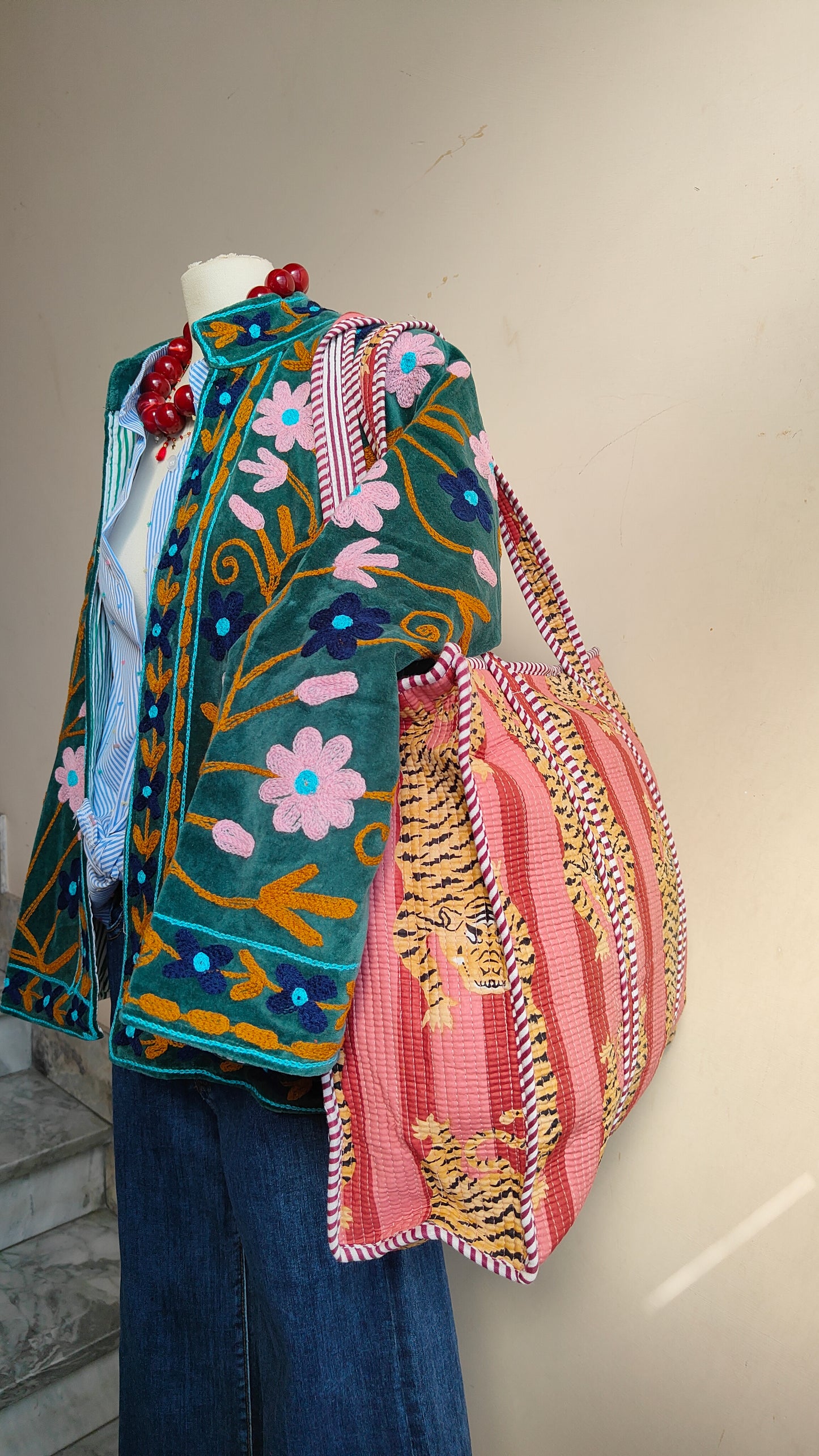 Borsa Trapuntata in Cotone – Maxi