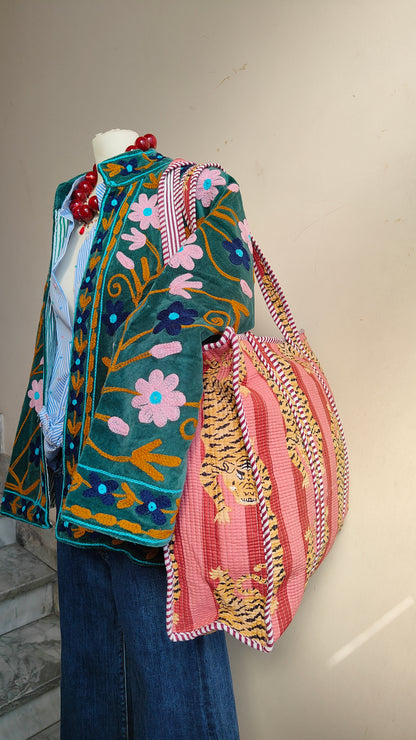 Borsa Trapuntata in Cotone – Maxi