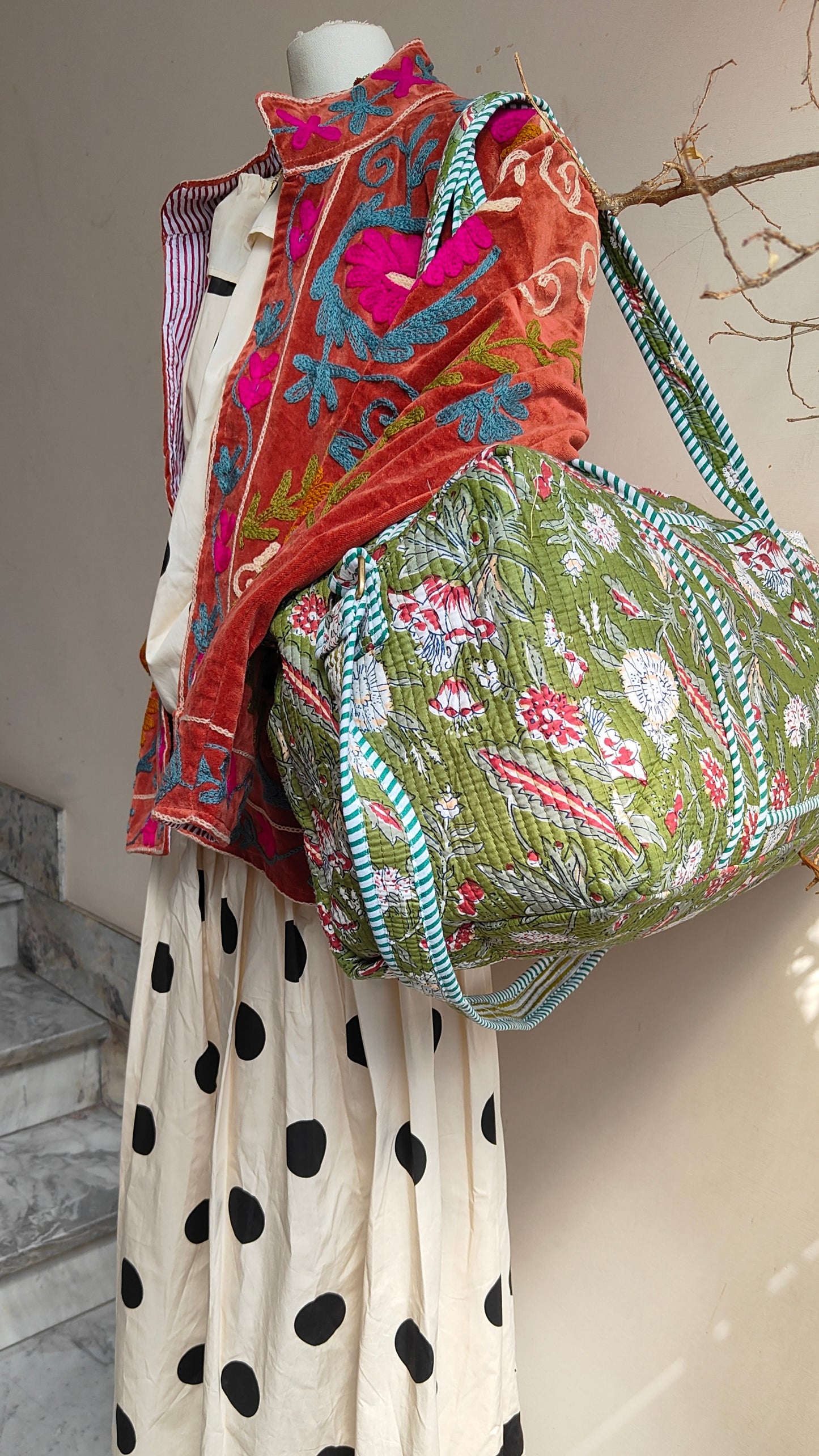 Borsone Weekender con tracolla