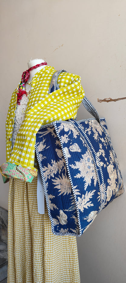Borsa Trapuntata in Cotone – Maxi
