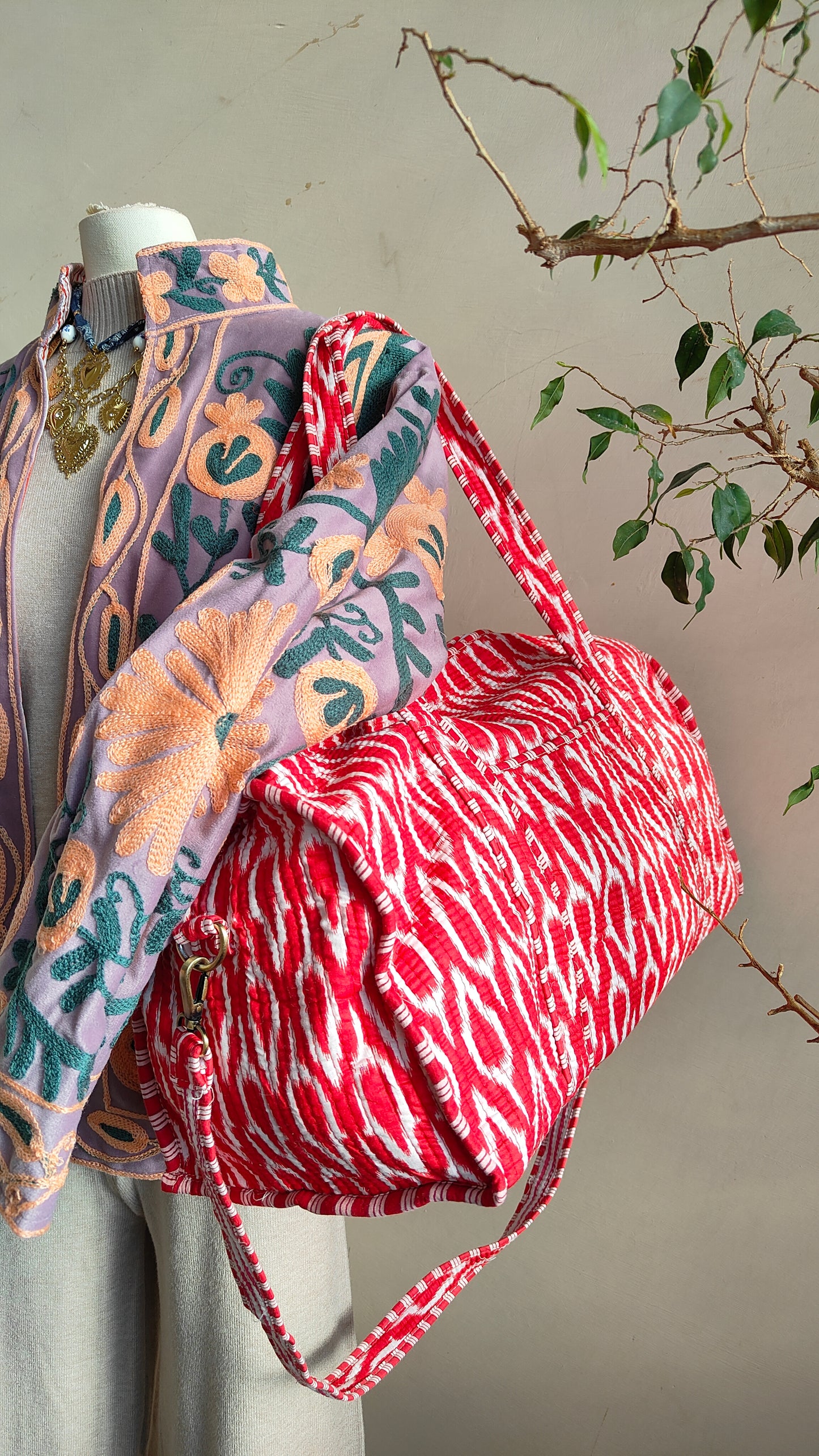 Borsone Weekender con tracolla