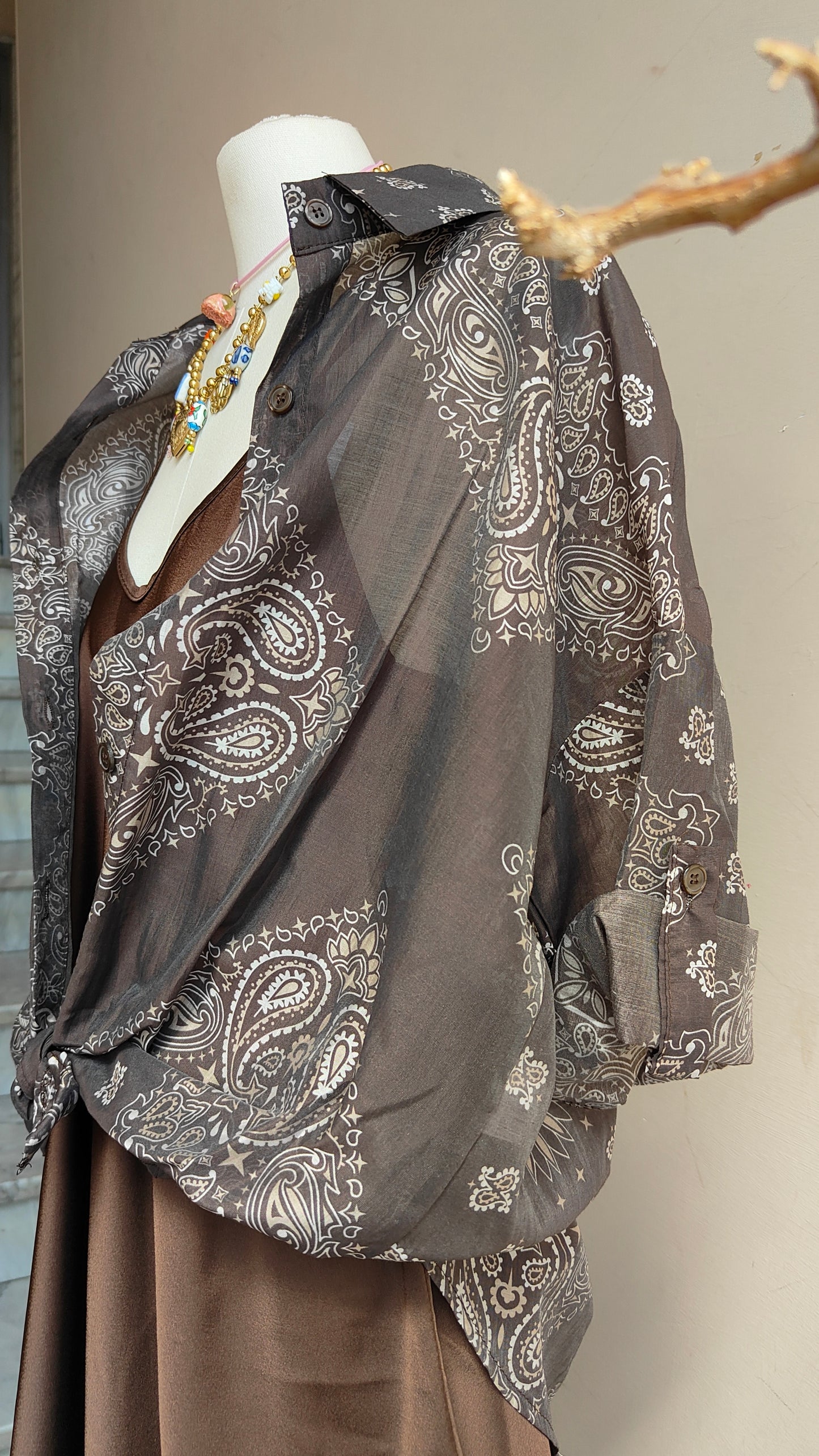 Camicia Bandana Chic