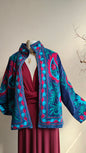 Giacca Boho con Tasche Laterali