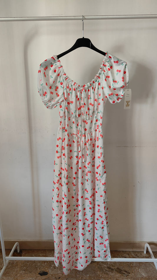 Abito bon ton floreale