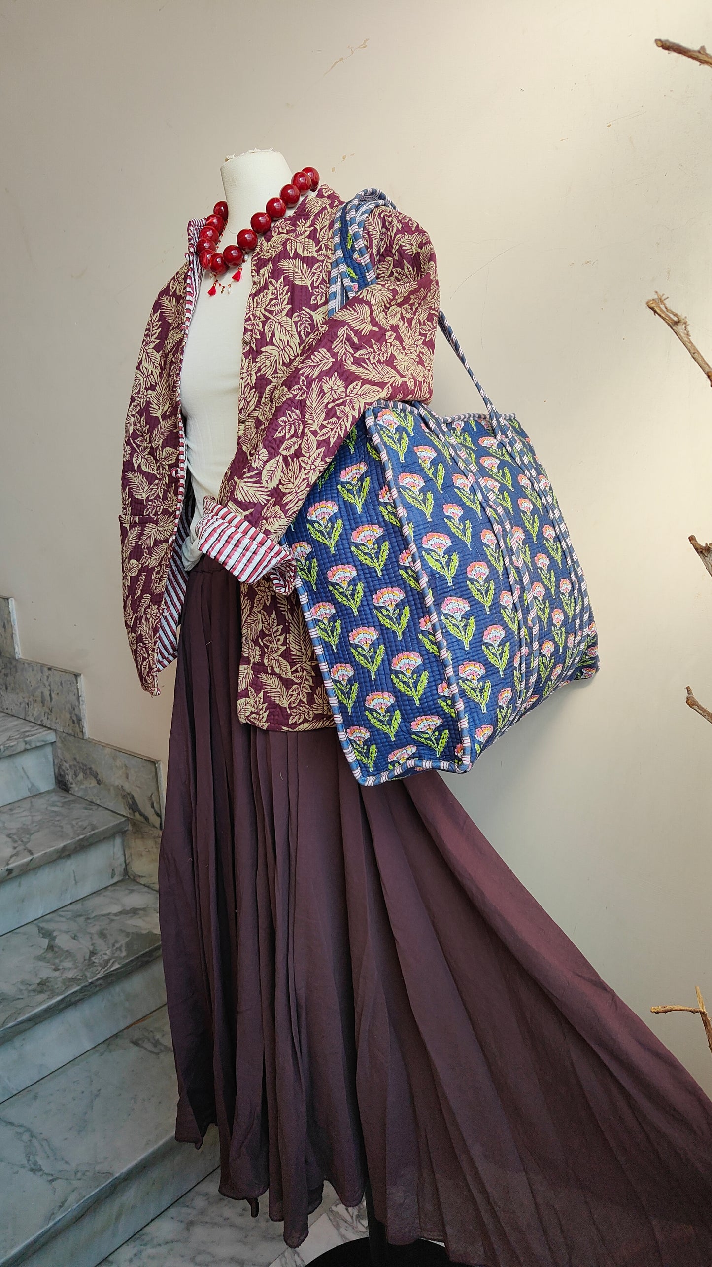 Borsa Trapuntata in Cotone – Maxi