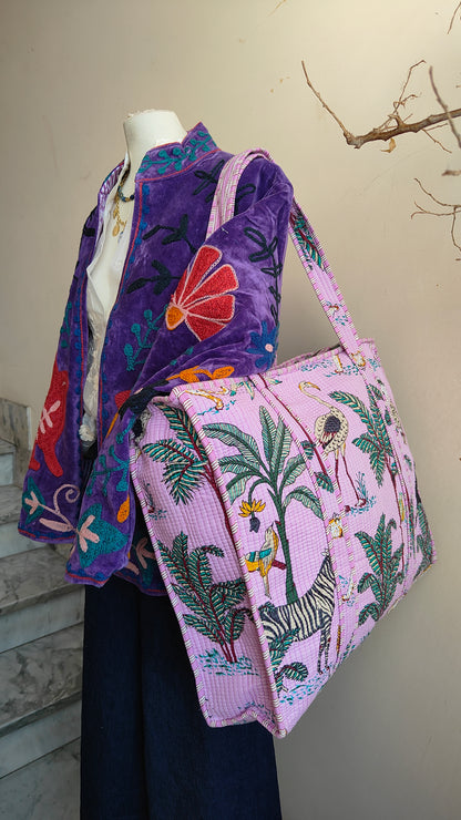 Borsa Trapuntata in Cotone – Maxi