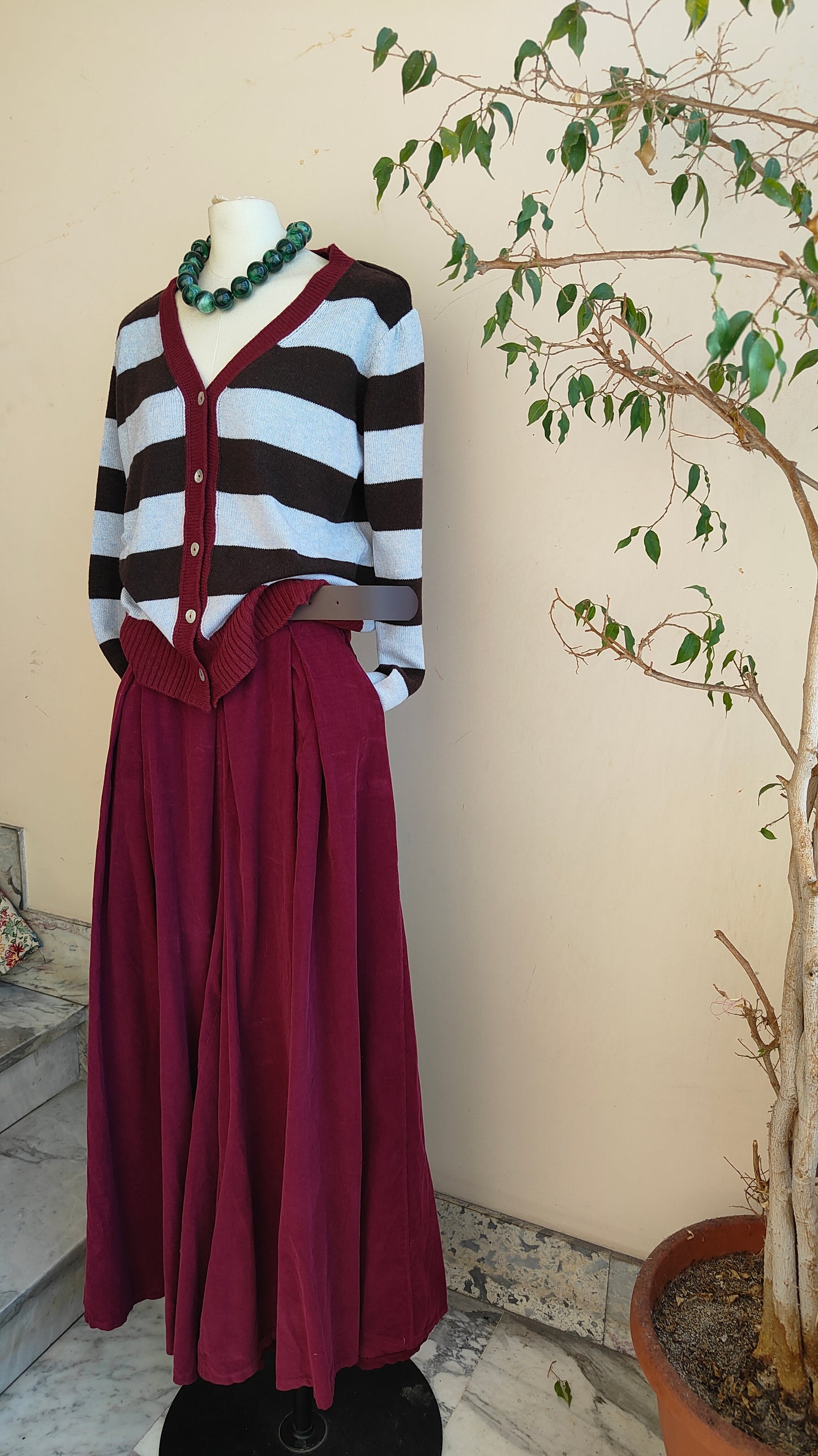 Cardigan Riviera a righe