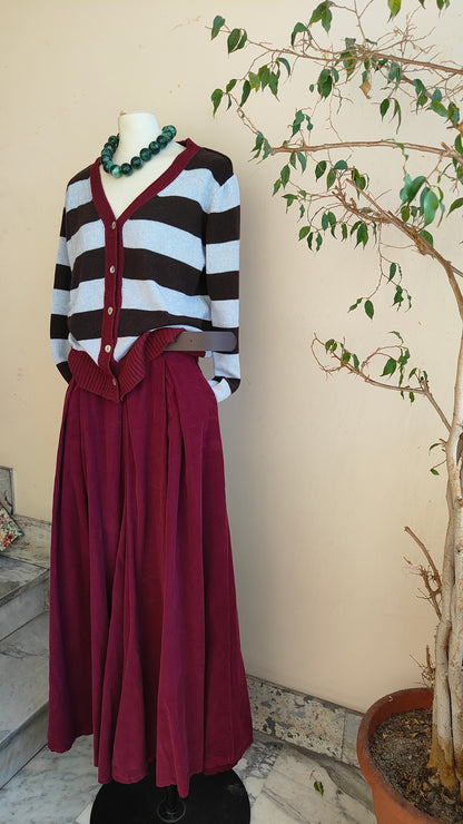 Cardigan Riviera a righe