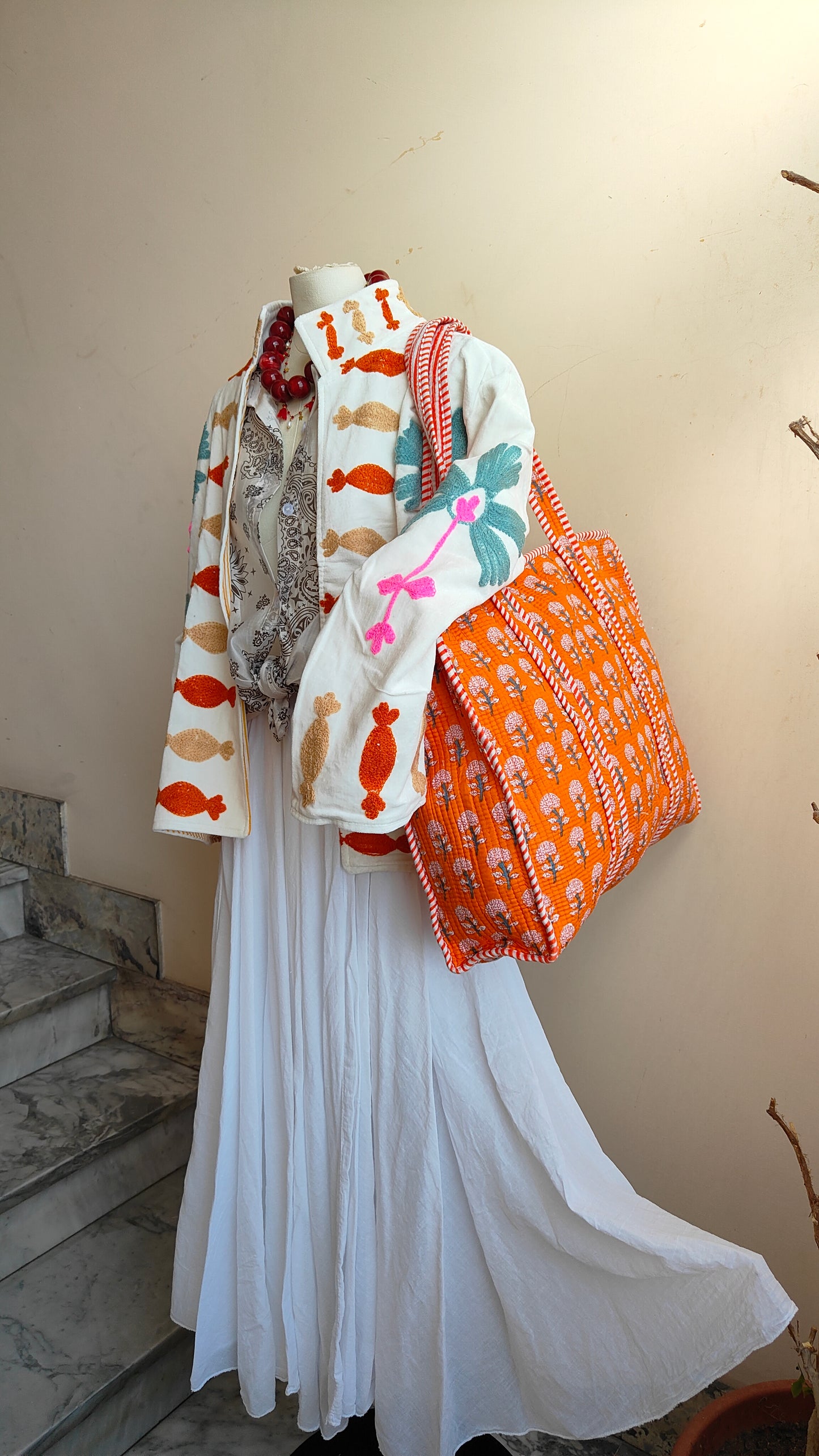 Borsa Trapuntata in Cotone – Maxi