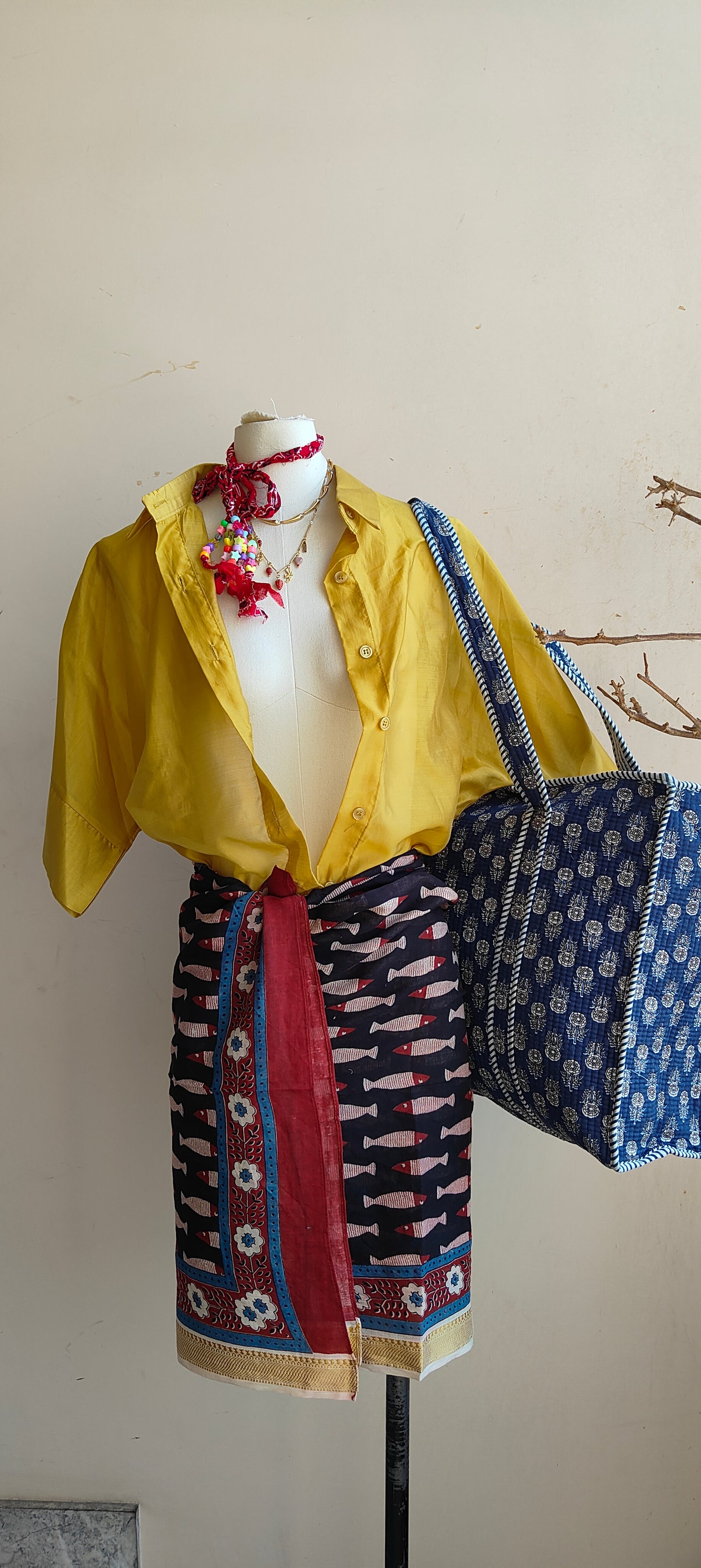 Borsa Trapuntata in Cotone – Maxi