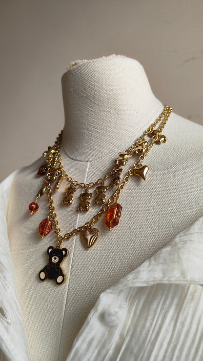 Collana Teddy Charm
