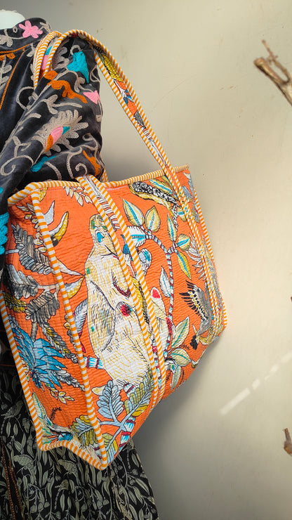 Borsa Trapuntata in Cotone – Maxi