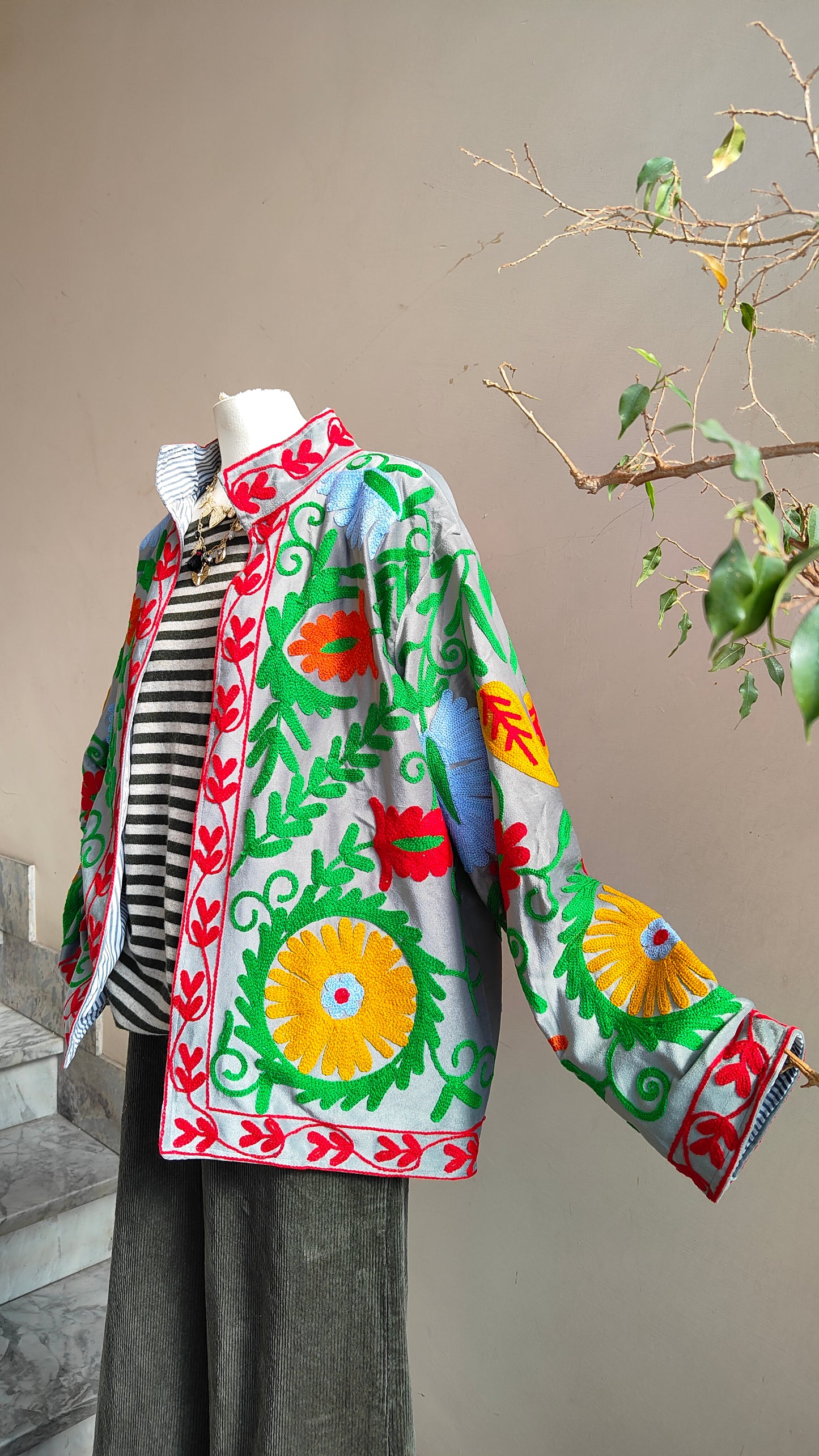 Giacca Boho Reversibile