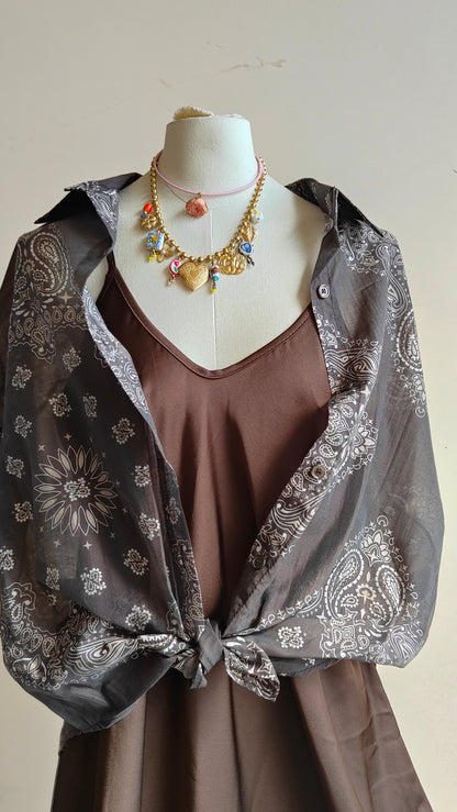 Camicia Bandana Chic