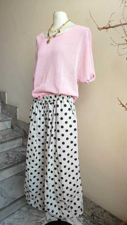 Pantaloni Pois Balloon