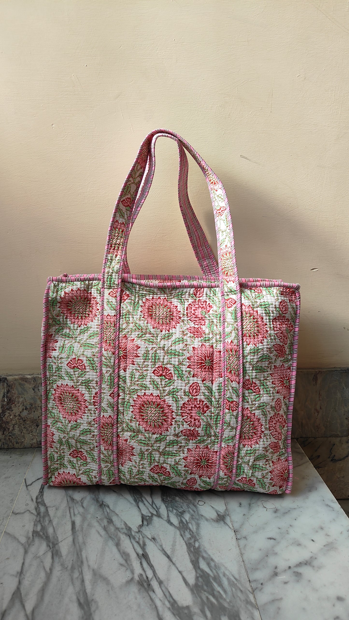 Borsa Trapuntata in Cotone – Maxi