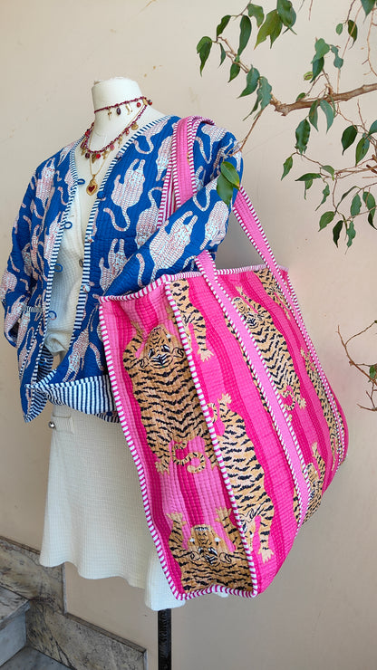 Borsa Trapuntata in Cotone – Maxi