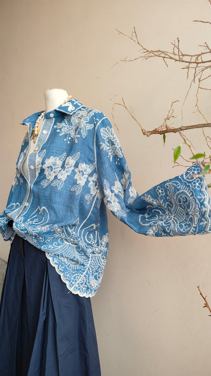 Camicia Ricamo Eterea