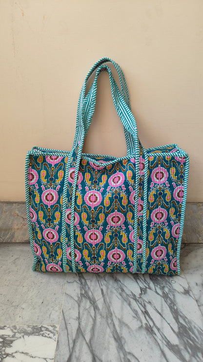 Borsa Trapuntata in Cotone – Maxi