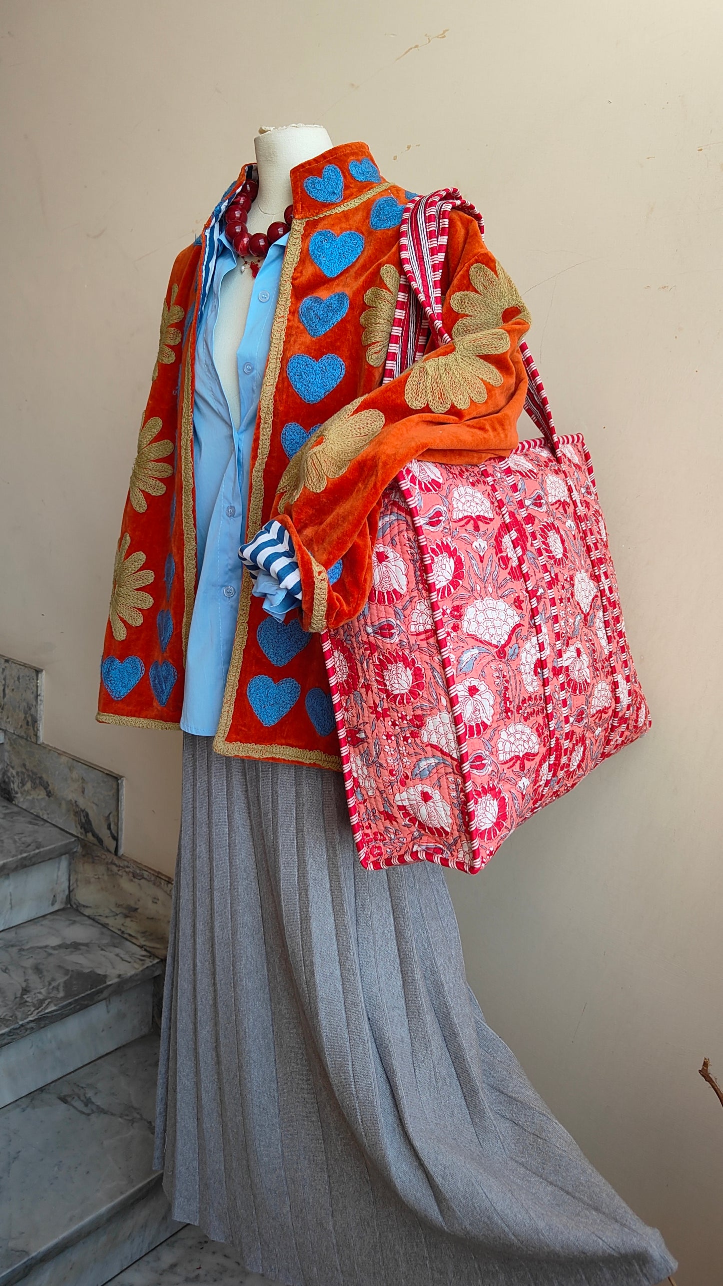 Borsa Trapuntata in Cotone – Maxi