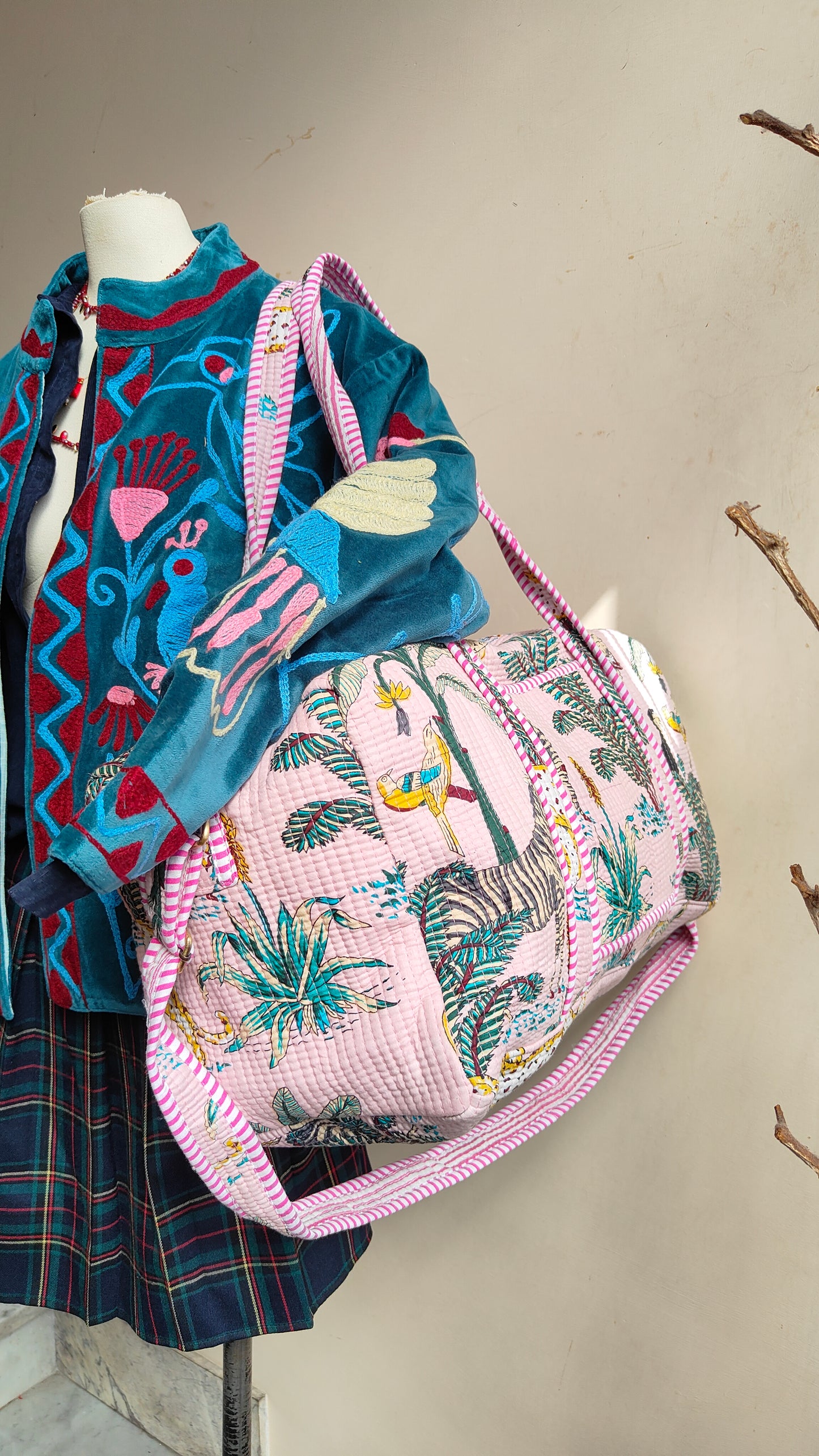 Borsone Weekender con tracolla