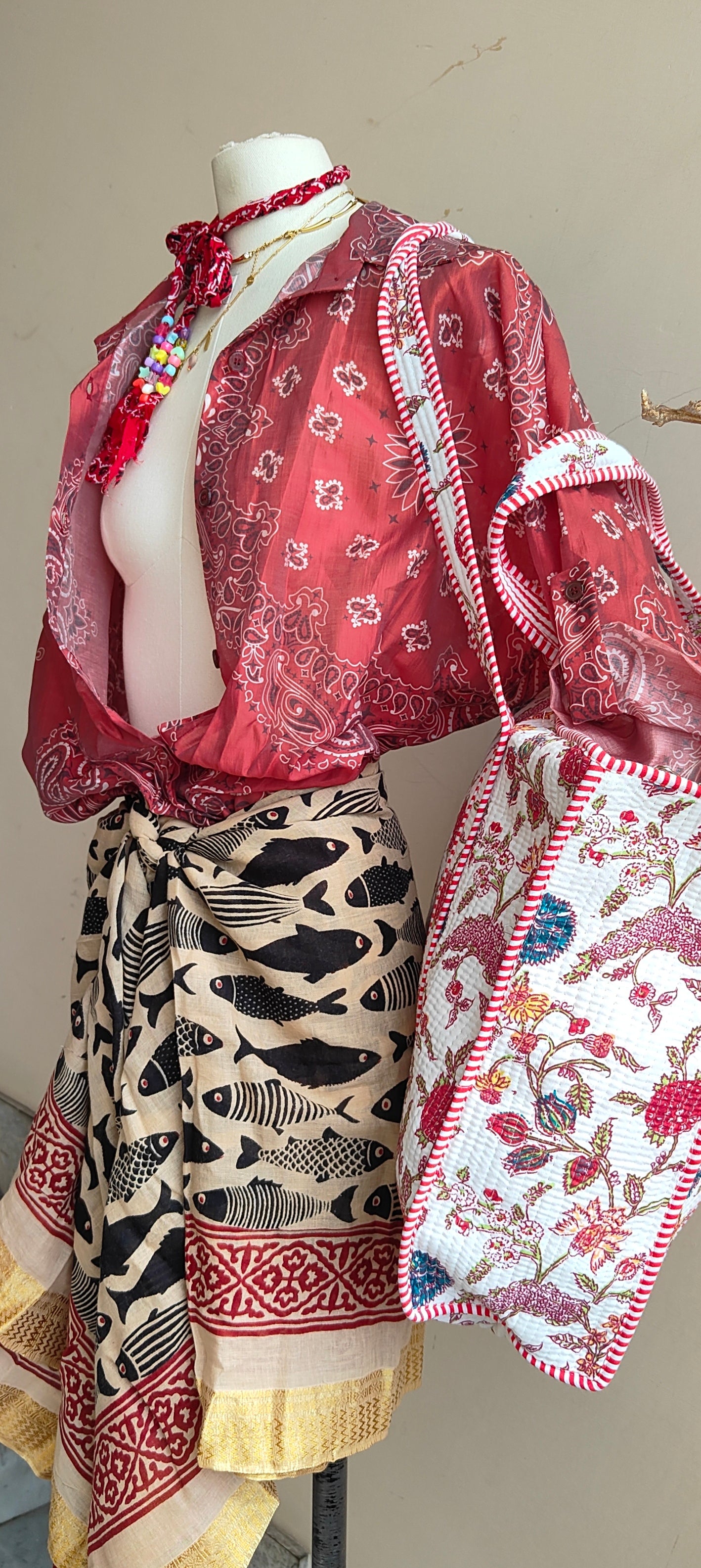Camicia Bandana Chic