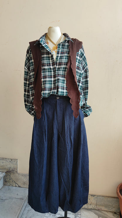 PANTALONI BALLOON DENIM