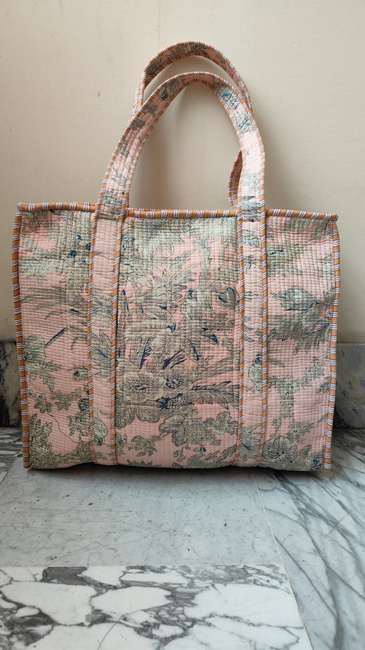 Borsa Trapuntata in Cotone – Maxi