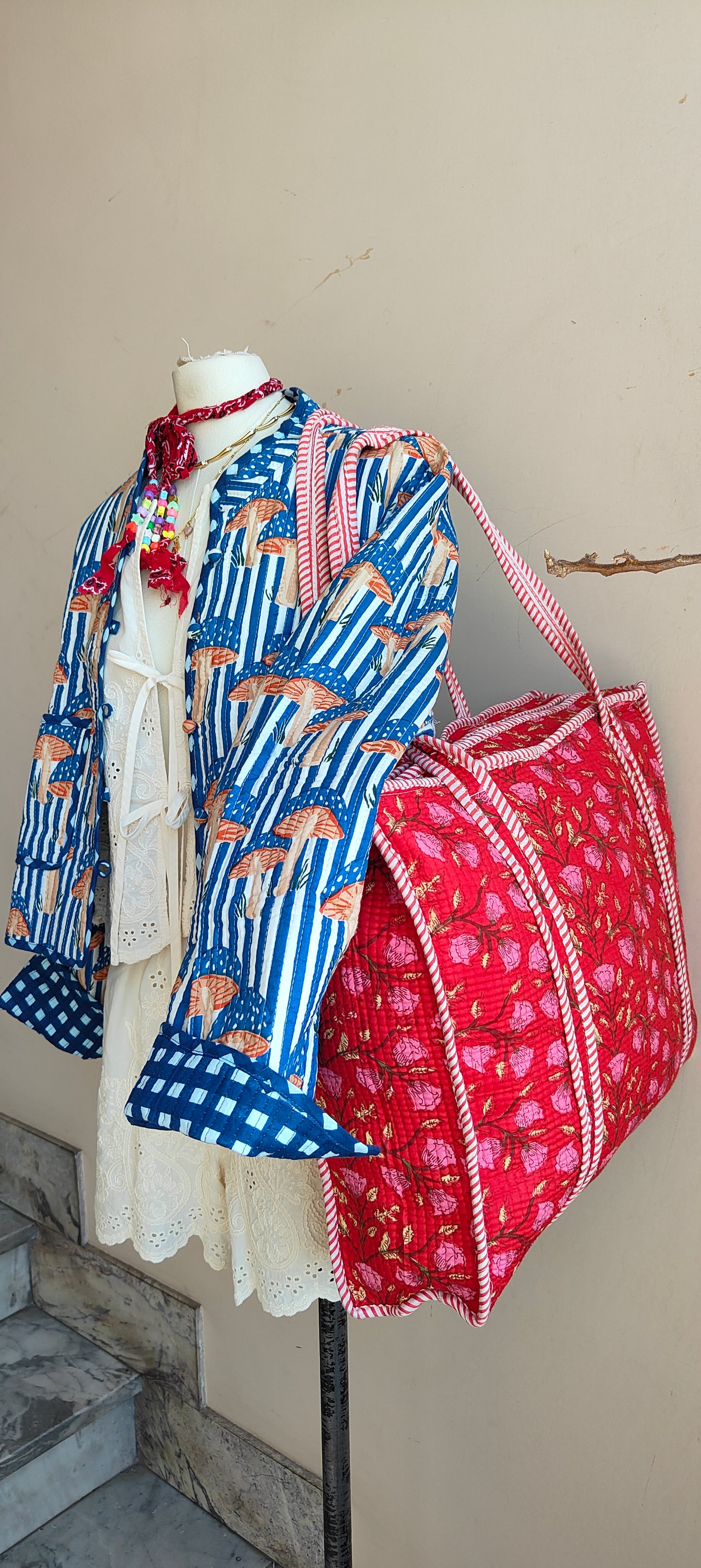 Borsa Trapuntata in Cotone – Maxi