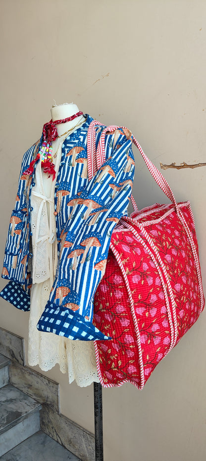 Borsa Trapuntata in Cotone – Maxi