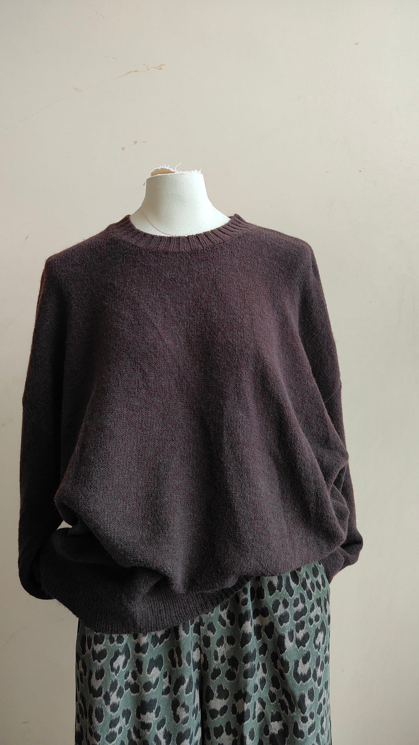 Pullover over spacco