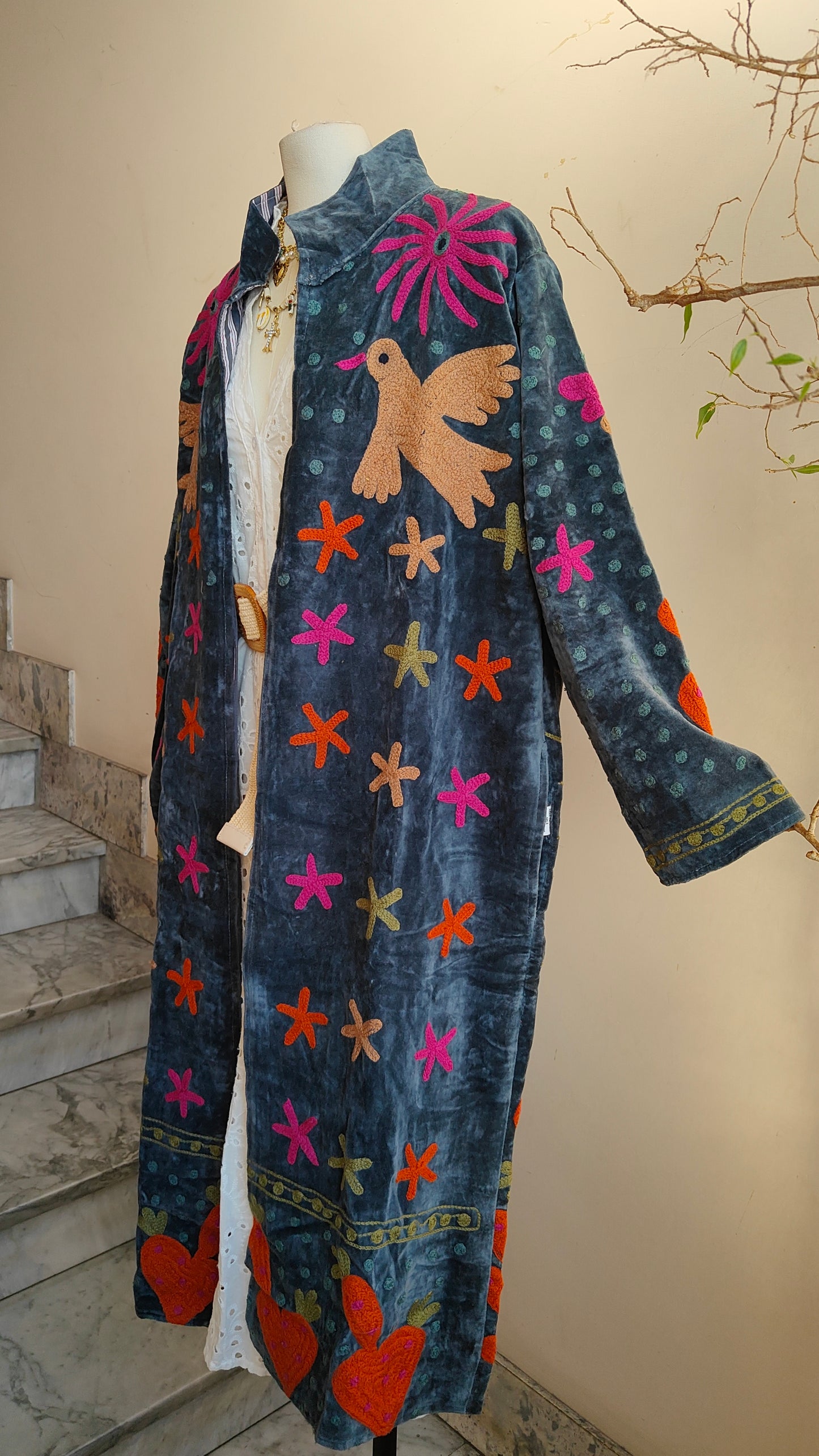 Giacca Boho lungo