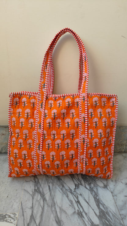 Borsa Trapuntata in Cotone – Maxi