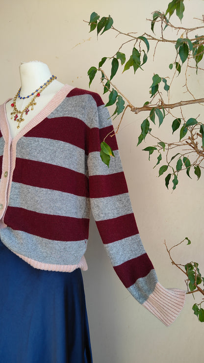 Cardigan Riviera a righe