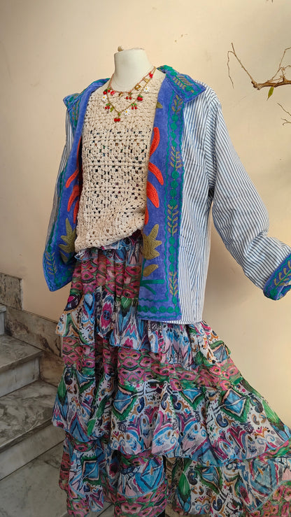 Giacca Boho Reversibile