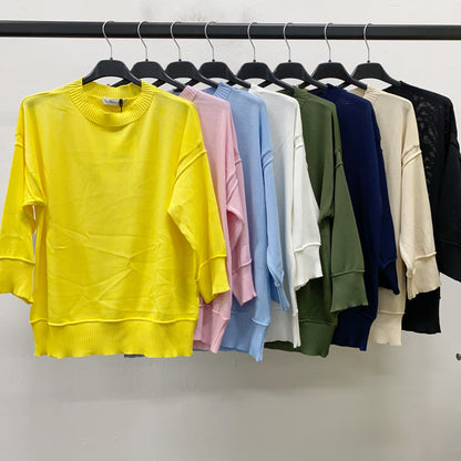 Pullover taglio felpa
