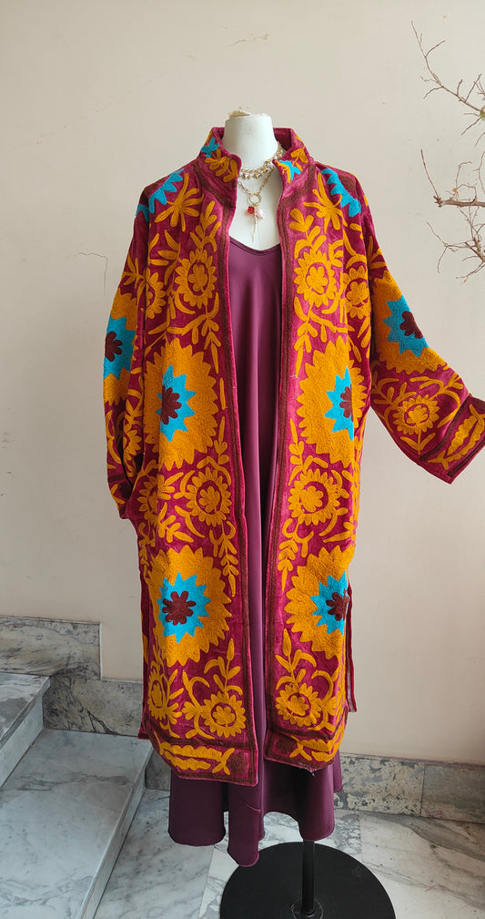 Giacca Boho lungo