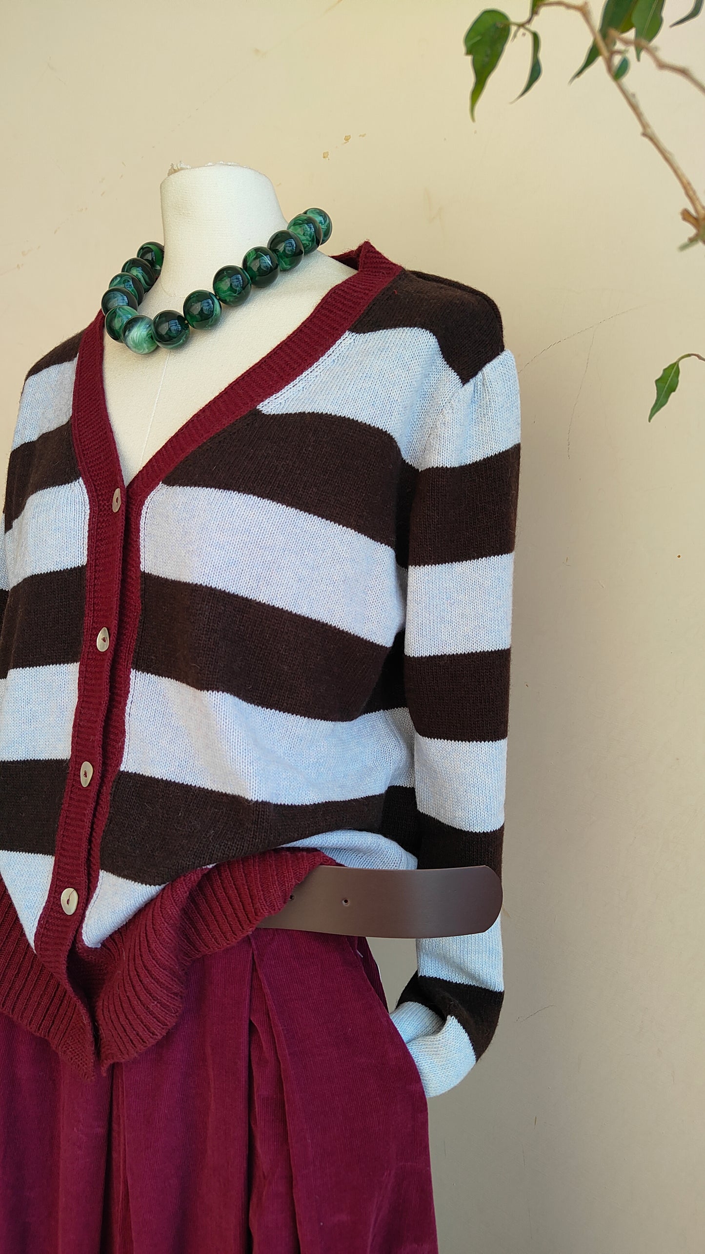 Cardigan Riviera a righe