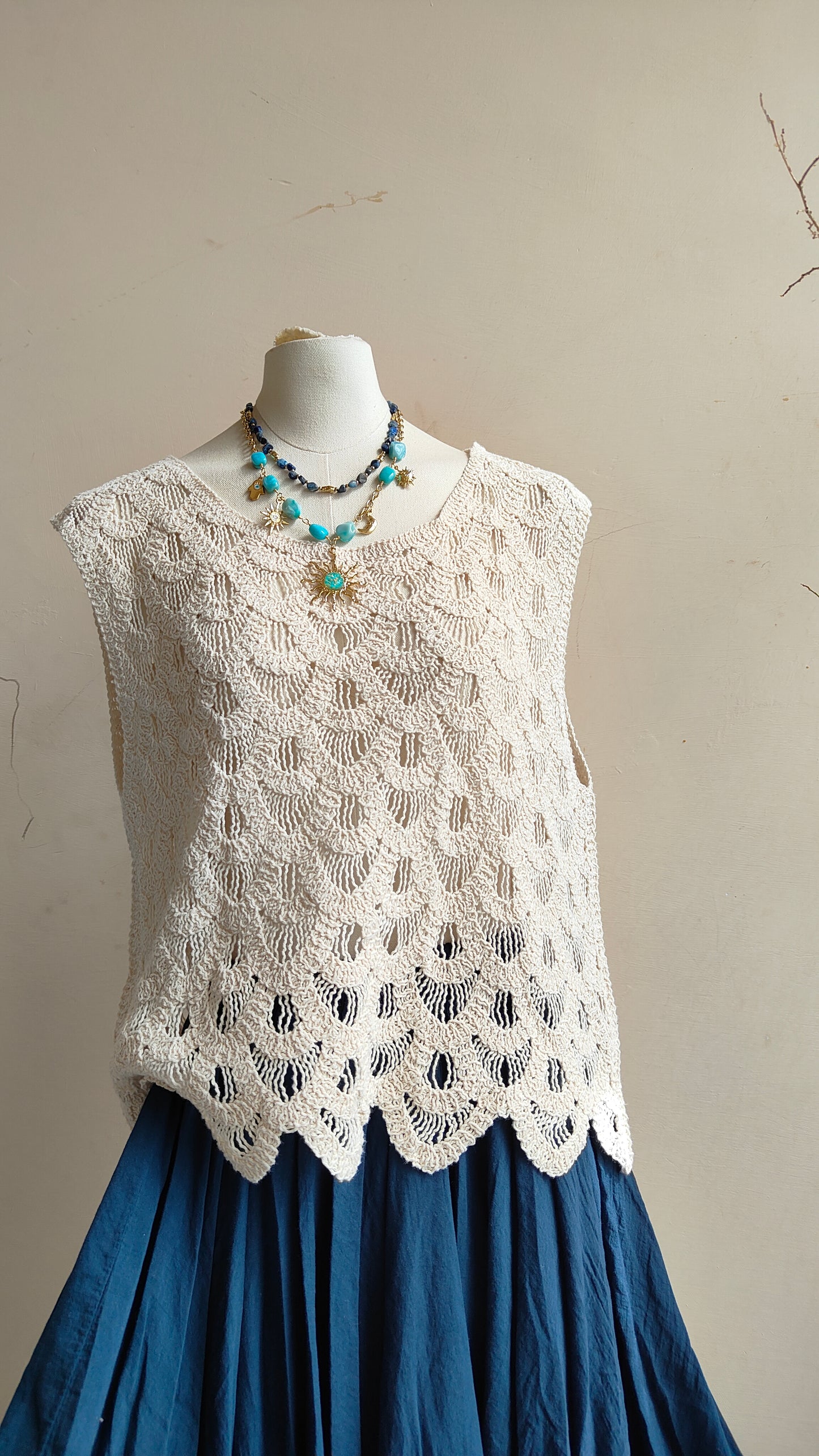 Top Crochet Boho