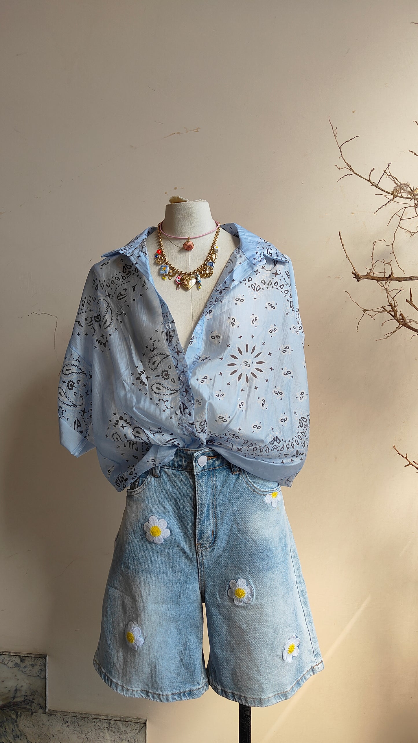 Camicia Bandana Chic