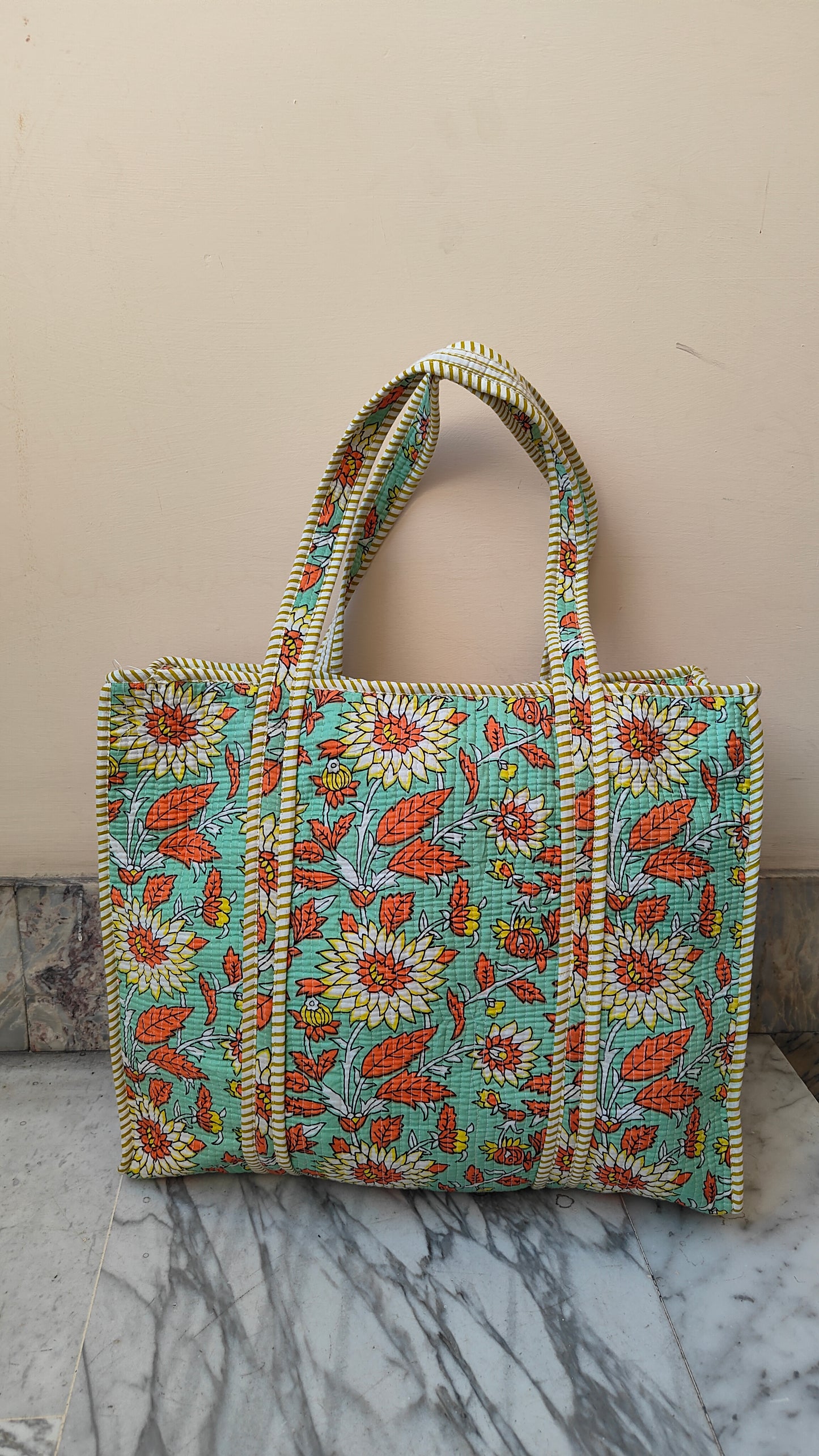 Borsa Trapuntata in Cotone – Maxi